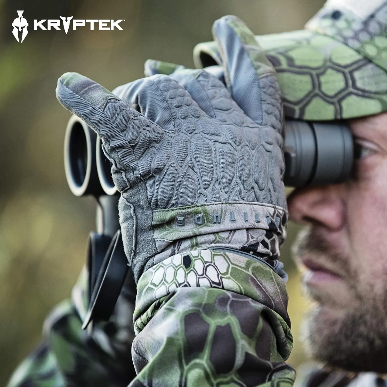 Kryptek Tora Glove, Altitude Collection Camo Shooting Glove