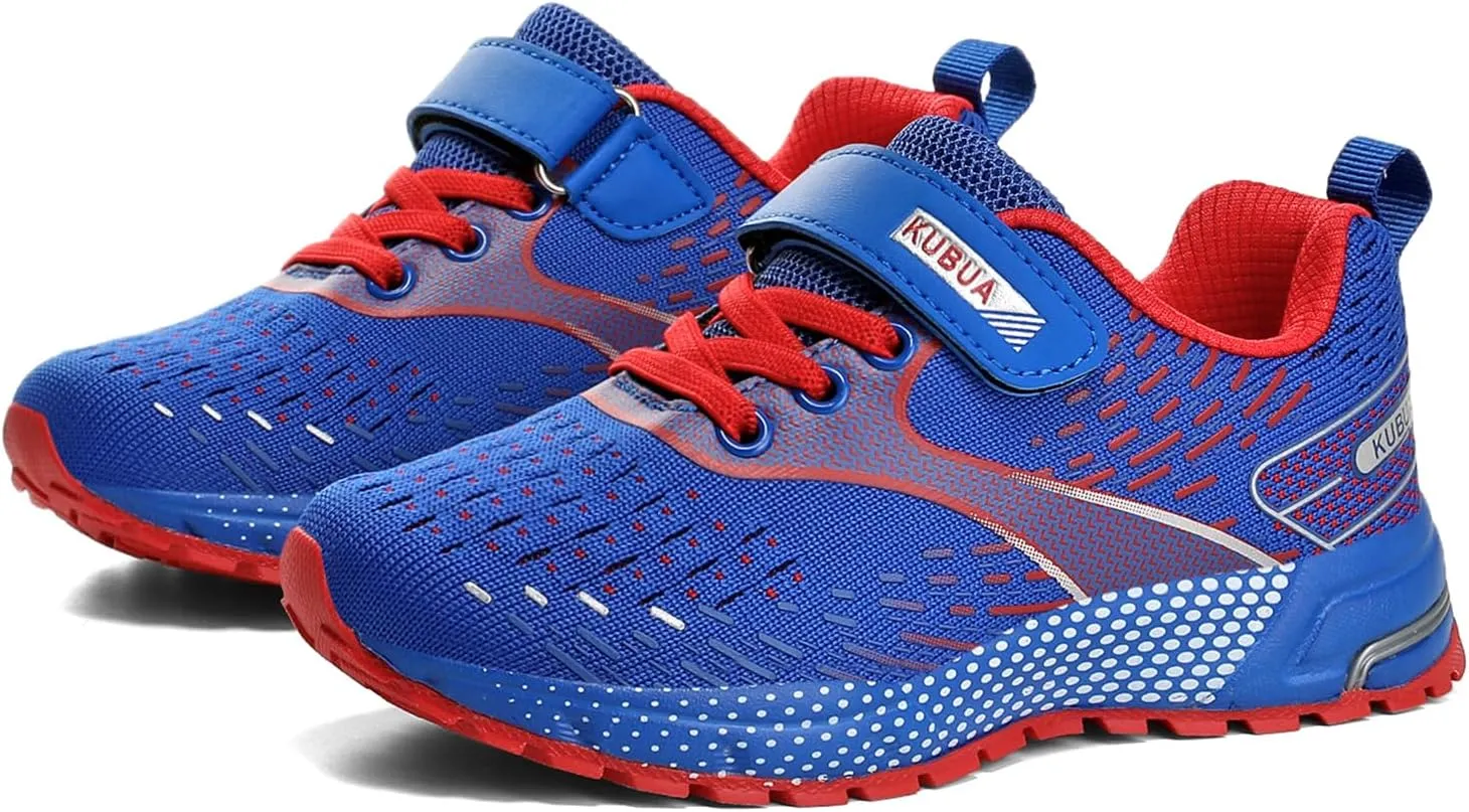 KUBUA Kids Sneakers for Boys Girls Running Shoes Sport Toddler Tennis Shoes