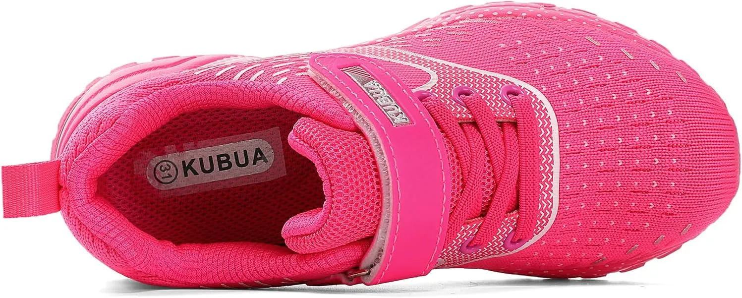 KUBUA Kids Sneakers for Boys Girls Running Shoes Sport Toddler Tennis Shoes