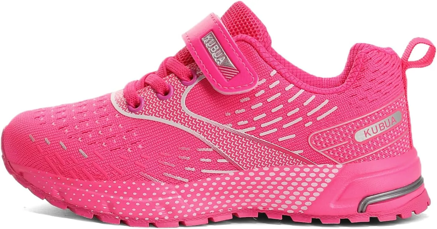 KUBUA Kids Sneakers for Boys Girls Running Shoes Sport Toddler Tennis Shoes