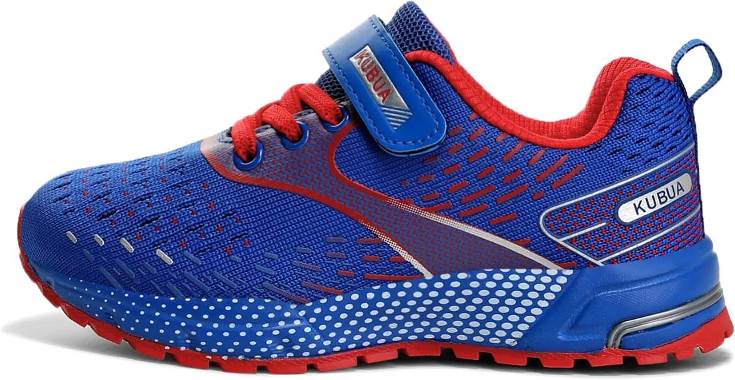 KUBUA Kids Sneakers for Boys Girls Running Shoes Sport Toddler Tennis Shoes