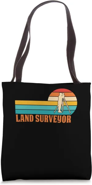 Land Surveyor Vintage Retro - Land Surveyor Tote Bag
