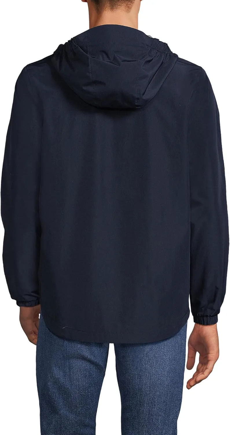 Lands' End School Uniform Men's Rain Jacket