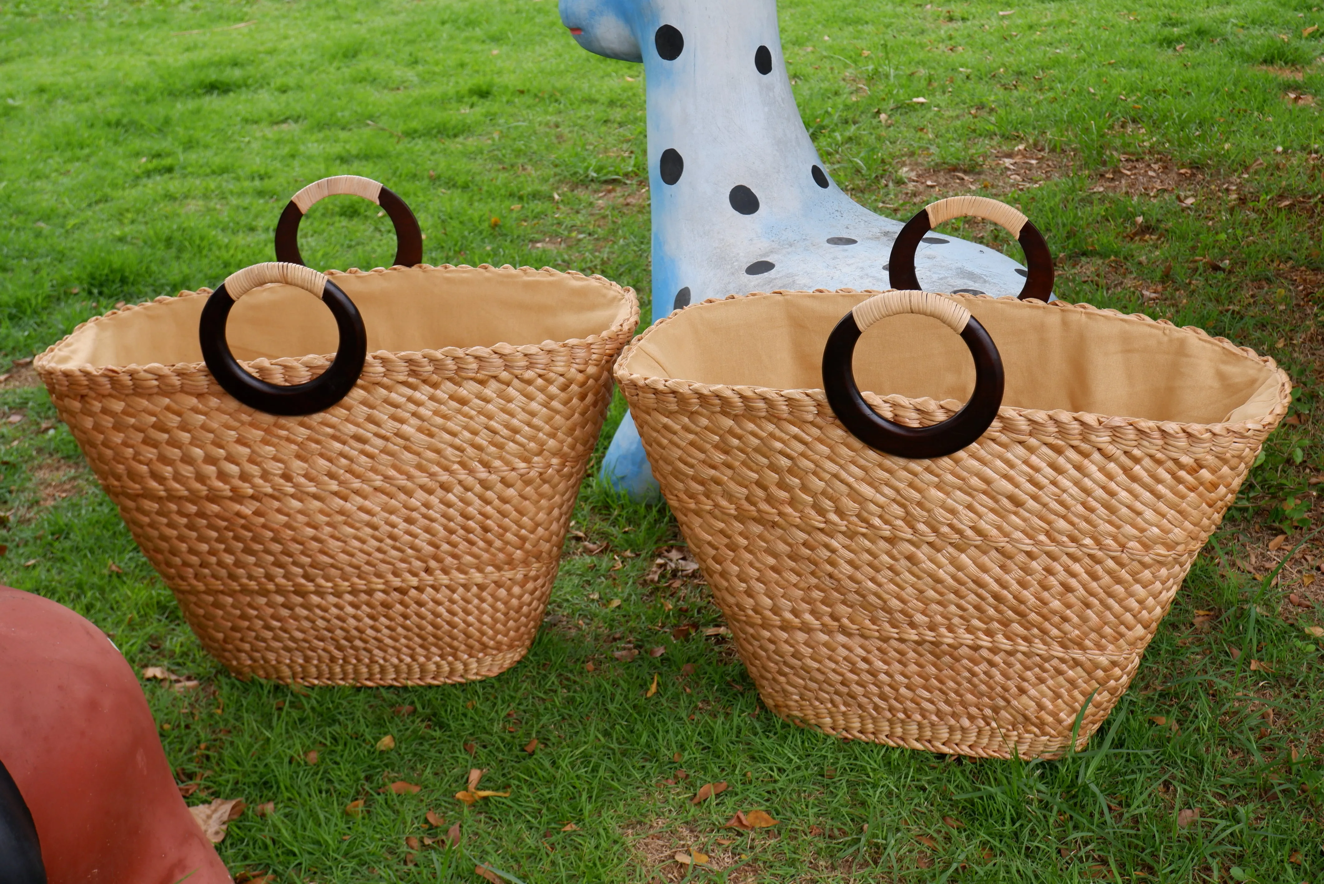 Large Beach Bag straw basket