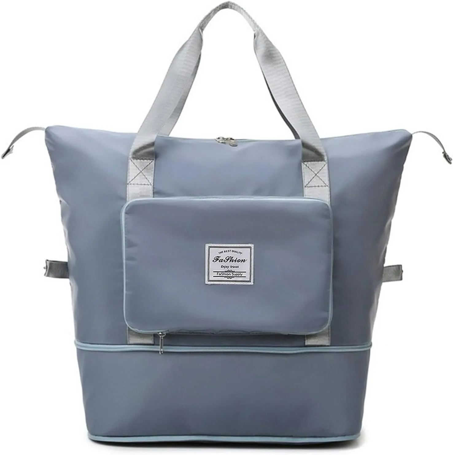 Large Capacity Travel Bag, Foldable Travel Bag, Expandable Travel Duffel Bag, Collapsible Waterproof Large Capacity Travel Handbag, Overnight Bag for Women and Man