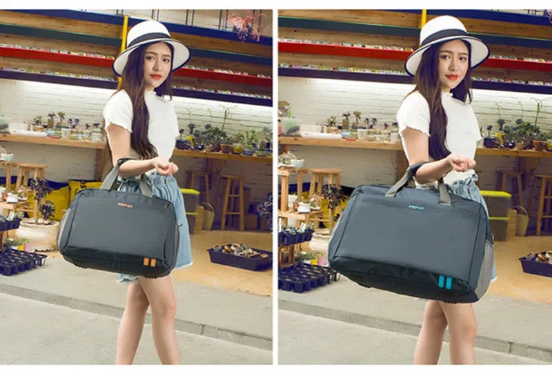 Large Capacity Women's Travel Bag Men Business Duffle Bag Packing Cubes Waterproof Luggage Handbag Shoulder Crossbody Bags Tote