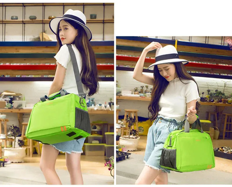 Large Capacity Women's Travel Bag Men Business Duffle Bag Packing Cubes Waterproof Luggage Handbag Shoulder Crossbody Bags Tote