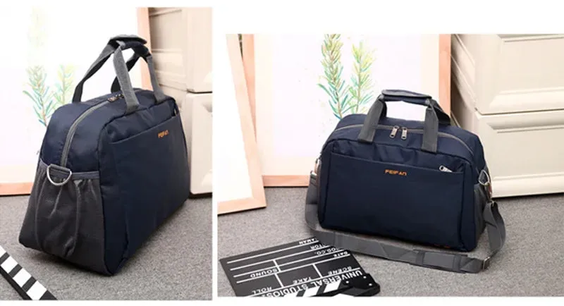 Large Capacity Women's Travel Bag Men Business Duffle Bag Packing Cubes Waterproof Luggage Handbag Shoulder Crossbody Bags Tote