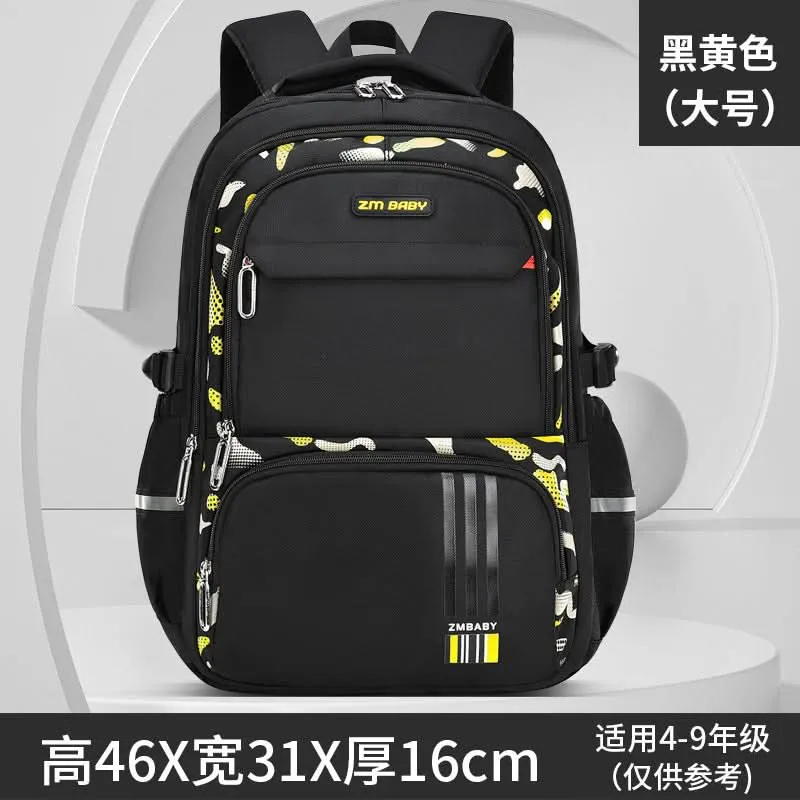 Large School Backpack for Boys & Girls – Durable Bag for Grades 4-9