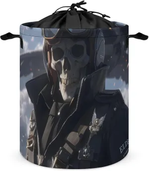 Laundry Hampers, Large Drawstring Laundry Bag, Removable Laundry Bags, Collapsible Storage Bin with Handles for Home Organization, Kids Room, Nursery Armour