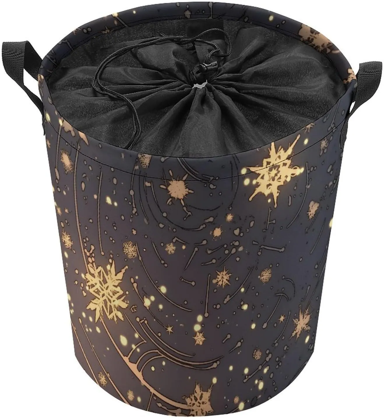 Laundry Hampers, Large Drawstring Laundry Bag, Removable Laundry Bags, Collapsible Storage Bin with Handles for Home Organization, Kids Room, Nursery Branch