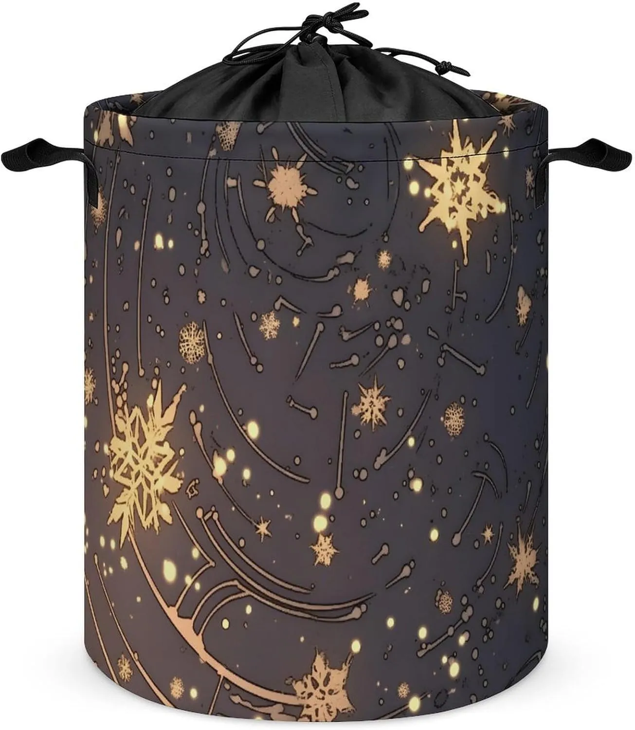 Laundry Hampers, Large Drawstring Laundry Bag, Removable Laundry Bags, Collapsible Storage Bin with Handles for Home Organization, Kids Room, Nursery Branch