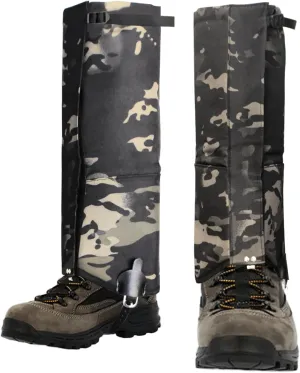 Leg Gaiters HIGH-Performance Snake Gaiters Snake Chaps, Outdoor Leg Gaiters Hiking Hunting Snow Boot Gaiters Snake Proof Gaiters Waterproof Boots Cover Legging Gaiters Fit for Men & Women