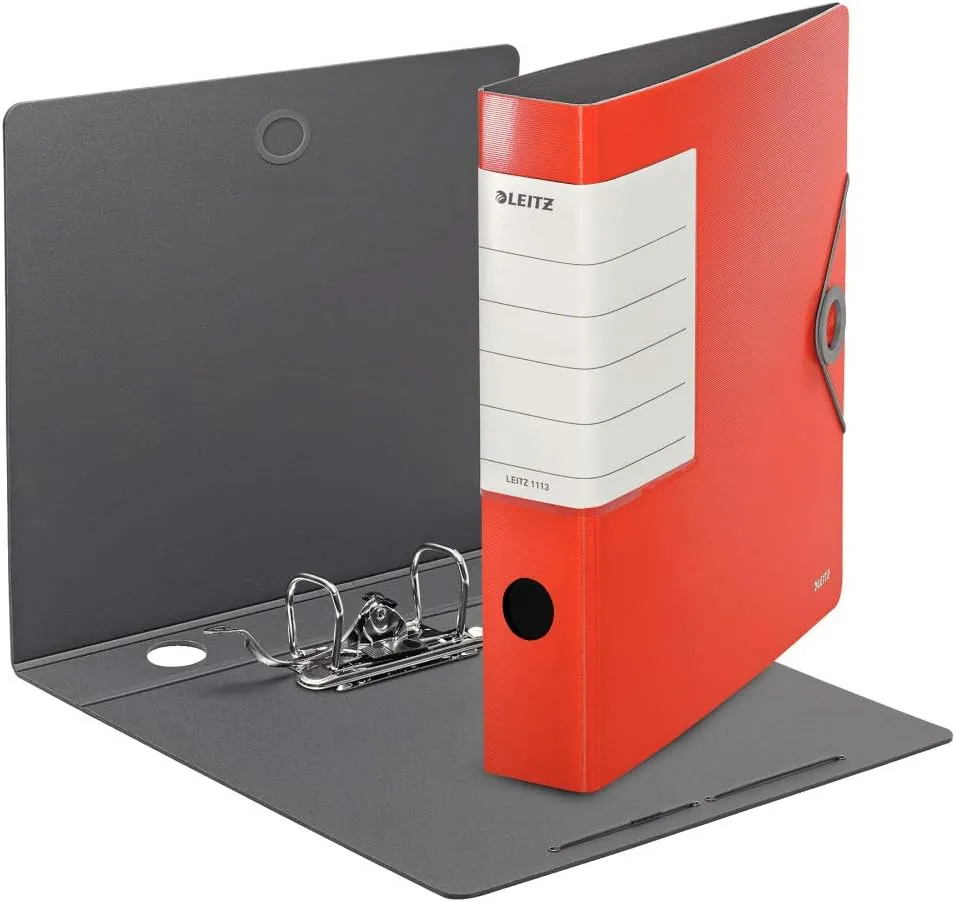 Leitz 11130020 Multi-Purpose Folder Solid A4 2 Holes Light Red