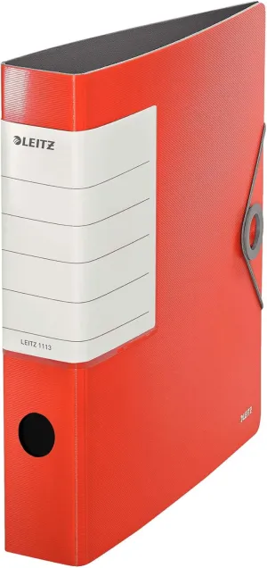 Leitz 11130020 Multi-Purpose Folder Solid A4 2 Holes Light Red