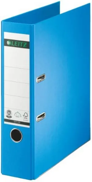 Leitz Quality-Vollpapier Folder 180° - Parent ASIN - DE (4) Wide Light Blue