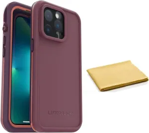 LifeProof FRĒ Series Waterproof Case with Magsafe for iPhone 13 Pro (Only) - with Cleaning Cloth - Non-Retail Packaging - Resourceful Purple