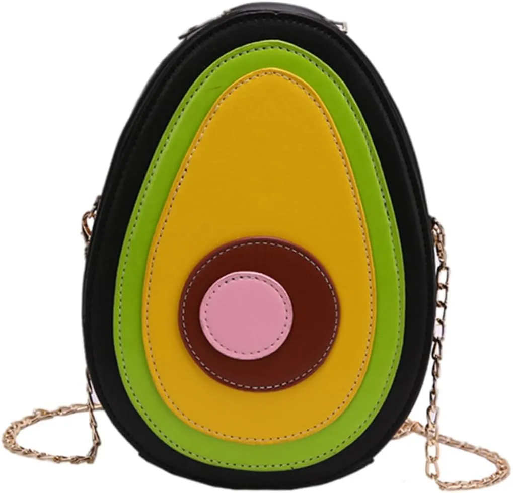 LIFKOME 1Pc Stylish Fruit Shaped Cross Body Bag Shoulder Bag for Women Durable Fashionable School Shopping Present for Any Occasion