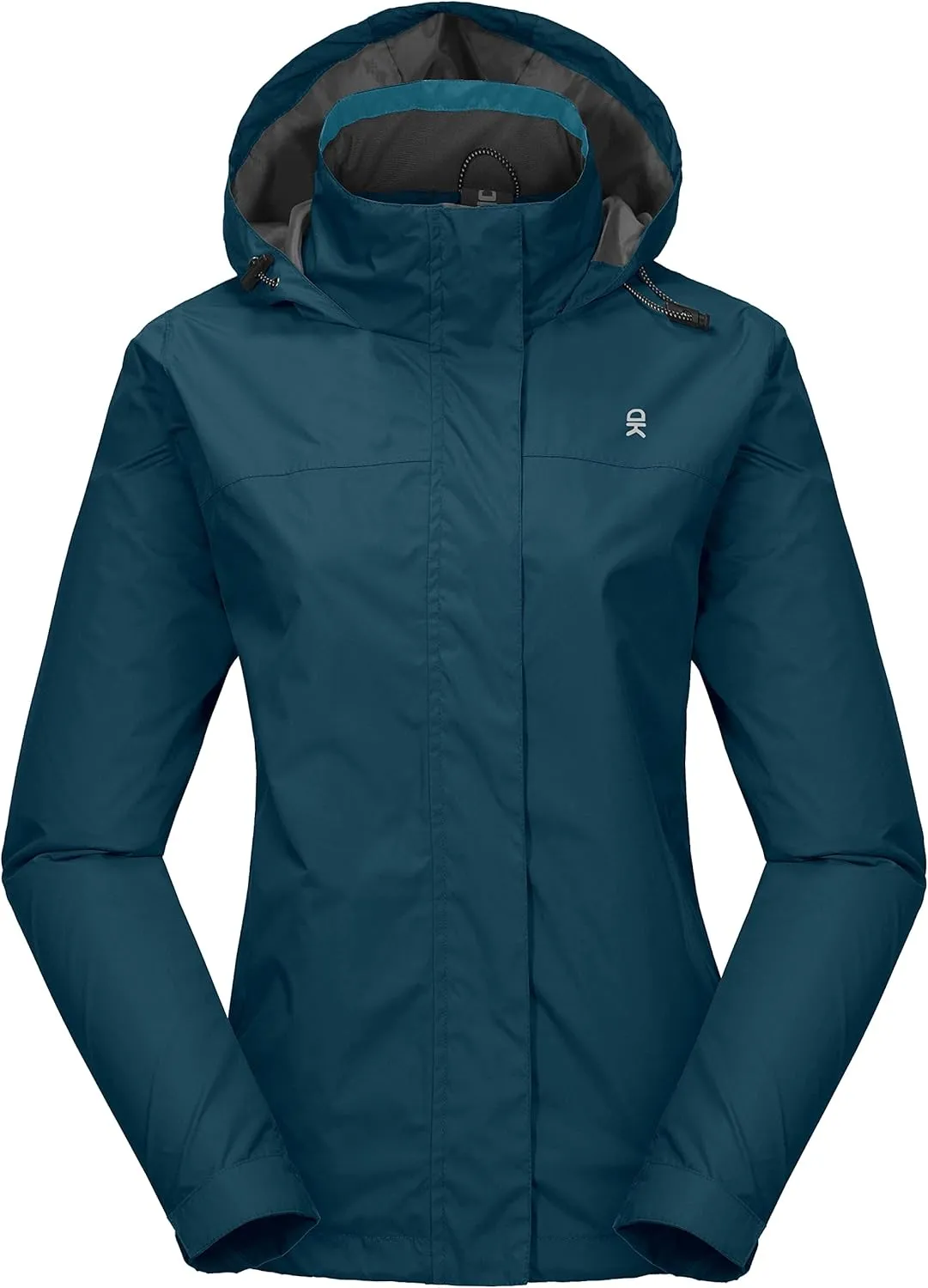 Little Donkey Andy Women’s Waterproof Rain Jacket Lightweight Outdoor Windbreaker Rain Coat Shell for Hiking, Travel