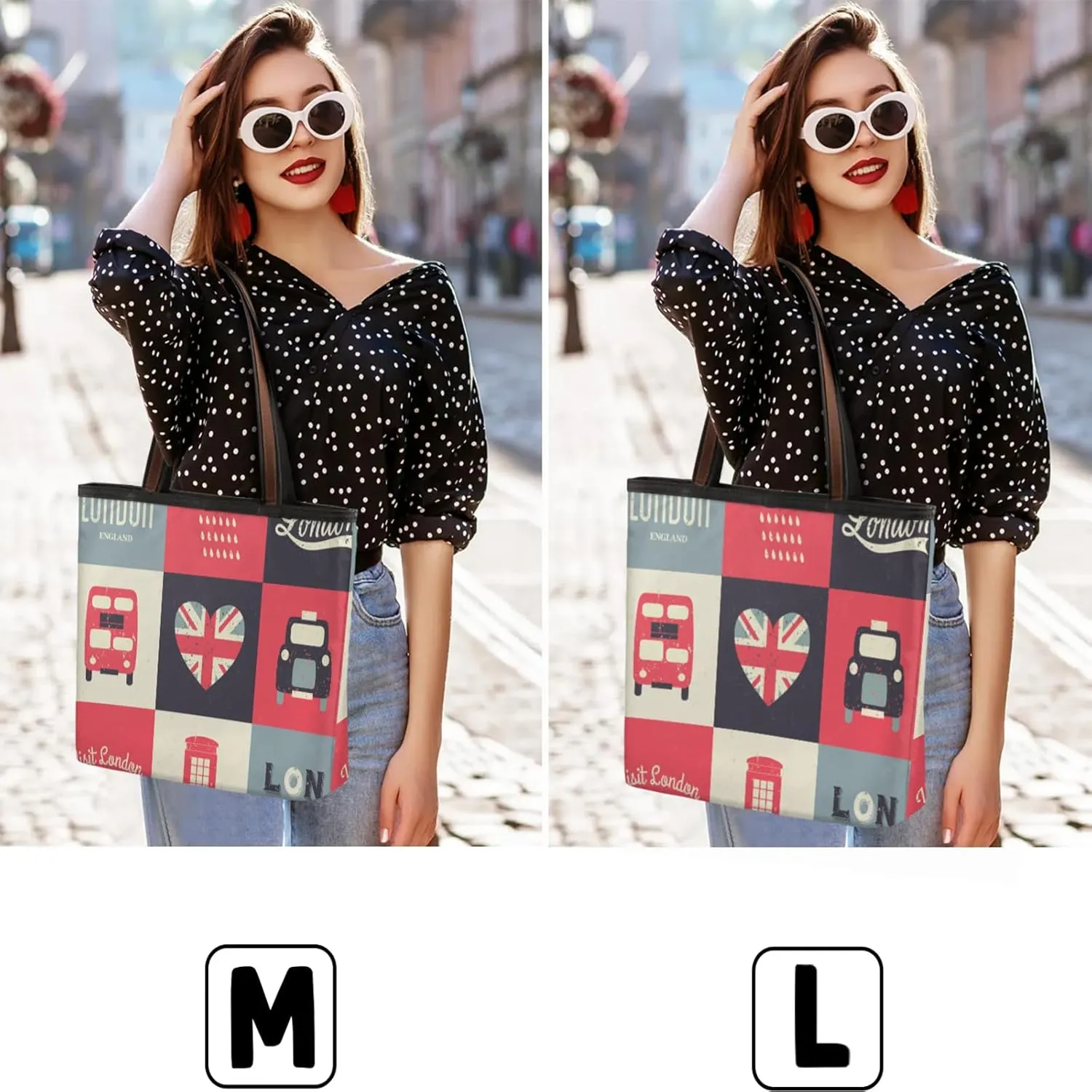 London Symbols Tote Bag for Women Womens Handbags Tote Bag for Work Shopping Travel Beach