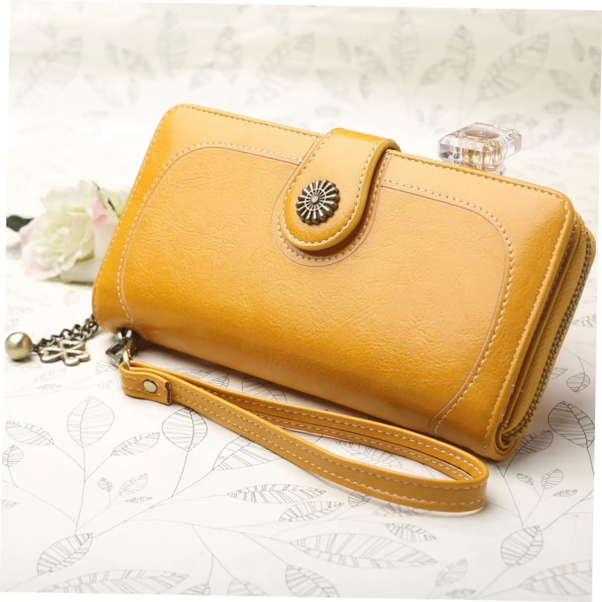 Long Purse for Women Women Wallet Multi-card Slots Bag Zipper Pocket Mobile Phone Bag Fashion Wallet