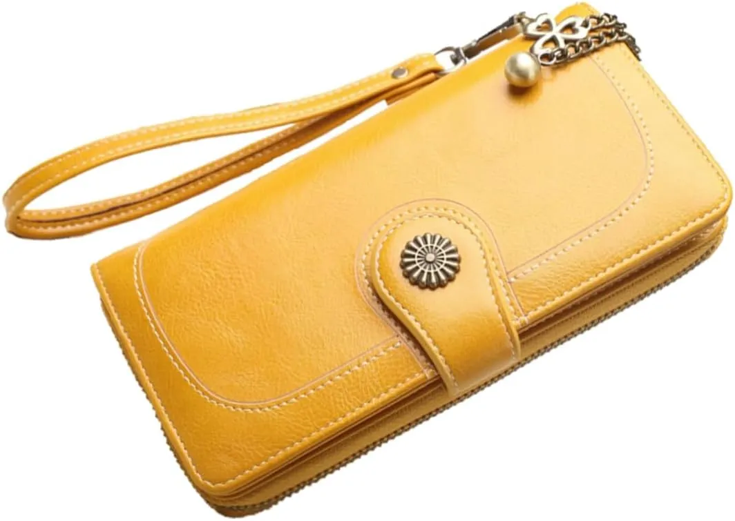 Long Purse for Women Women Wallet Multi-card Slots Bag Zipper Pocket Mobile Phone Bag Fashion Wallet