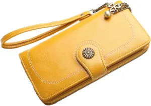 Long Purse for Women Women Wallet Multi-card Slots Bag Zipper Pocket Mobile Phone Bag Fashion Wallet