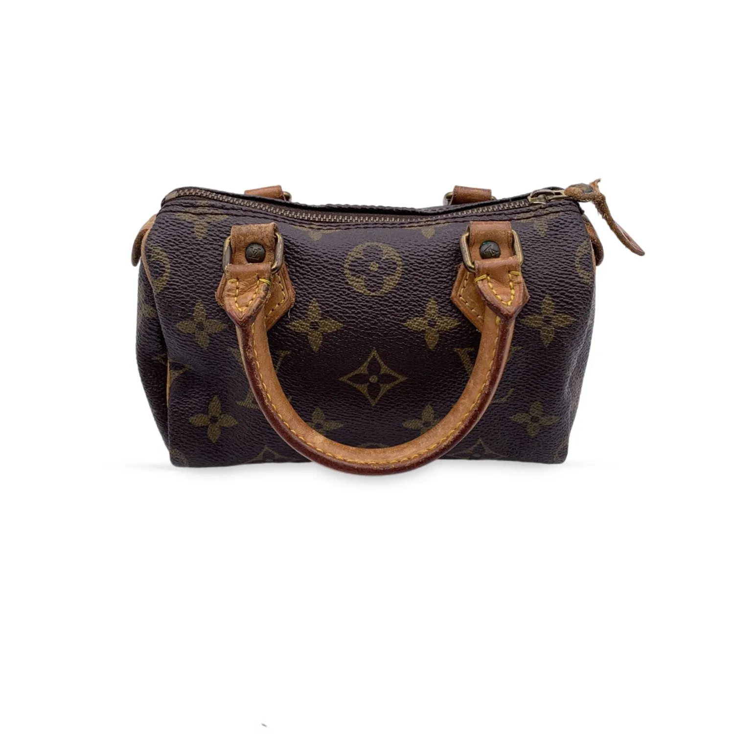 LOUIS VUITTON Vintage Monogram Mini Hl Speedy Nano Bag M41534