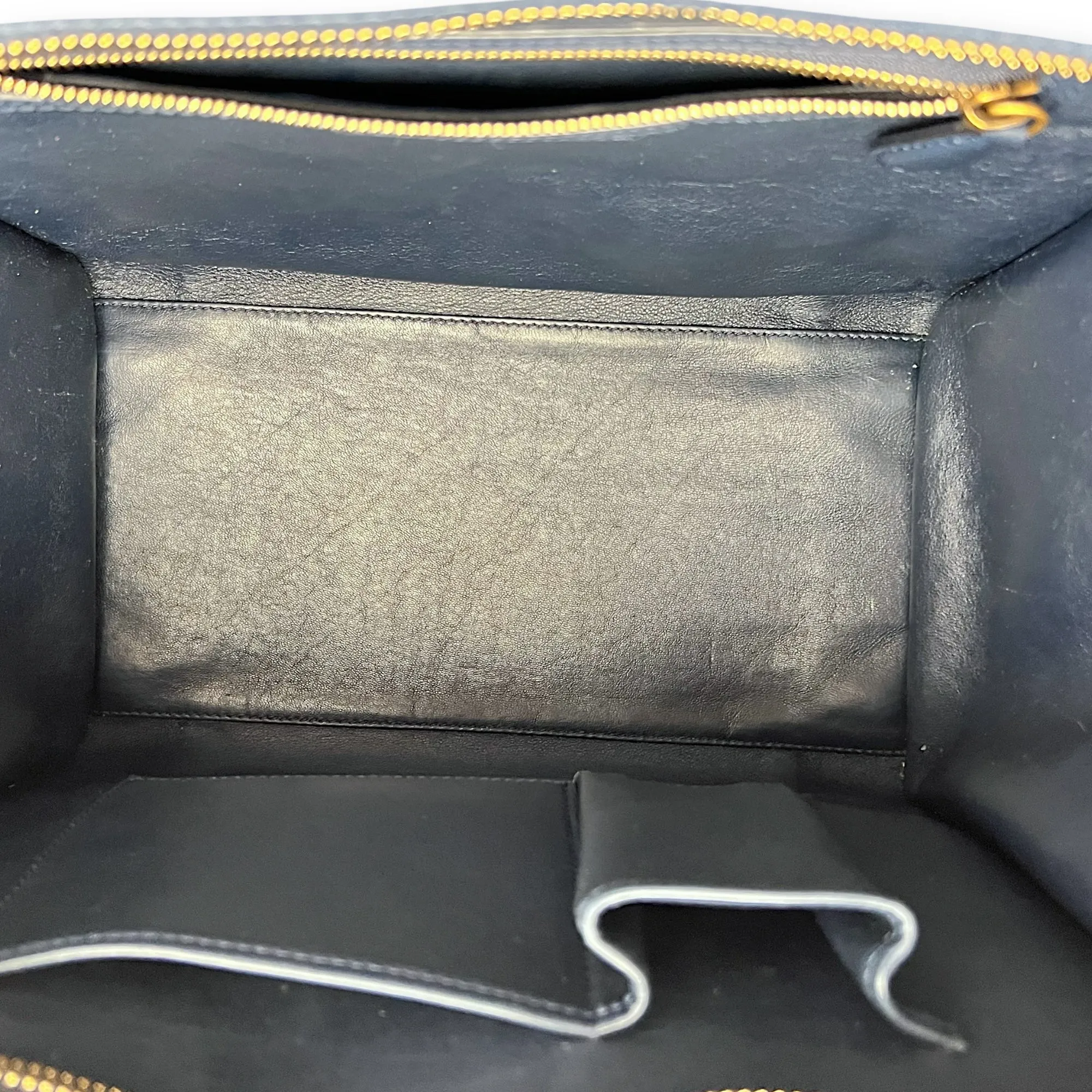 Luggage Mini Multi-colour Top Handle Bag in Suede Leather, Gold hardware