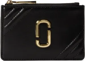 Marc Jacobs Top Zip Multi Wallet Black One Size