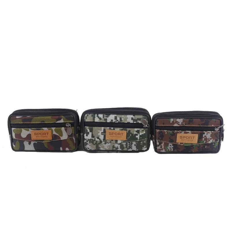 Men's Camouflage Mobile Multifunctional Waistband Pannier Wear Construction Bags