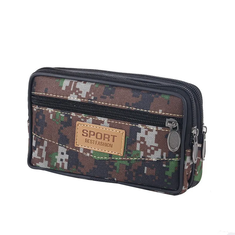 Men's Camouflage Mobile Multifunctional Waistband Pannier Wear Construction Bags