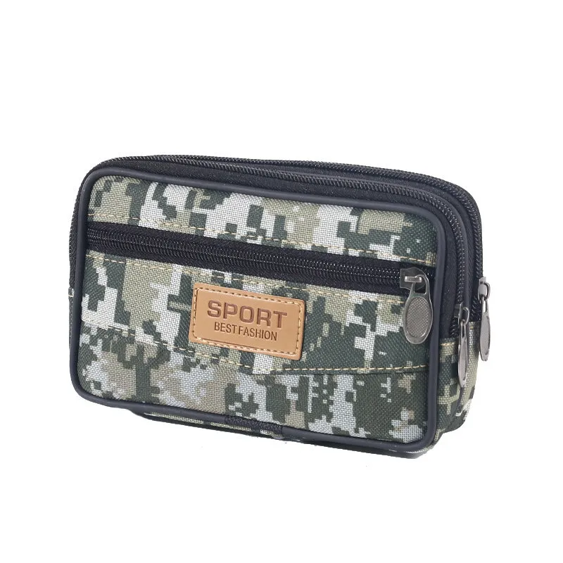 Men's Camouflage Mobile Multifunctional Waistband Pannier Wear Construction Bags