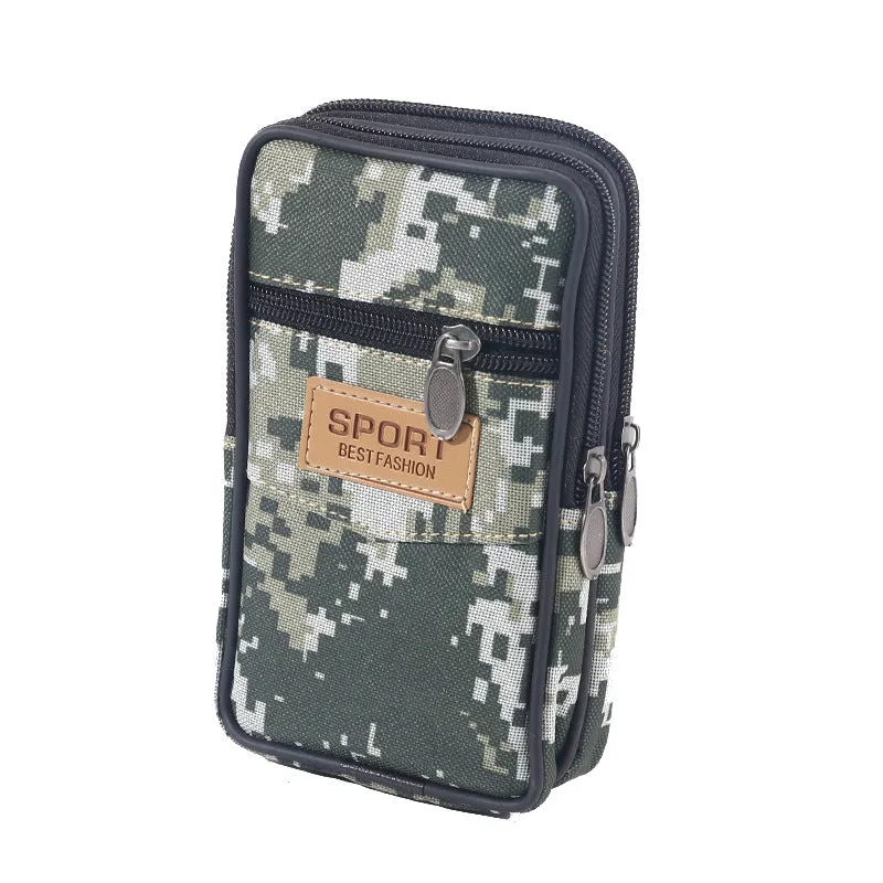 Men's Camouflage Mobile Multifunctional Waistband Pannier Wear Construction Bags