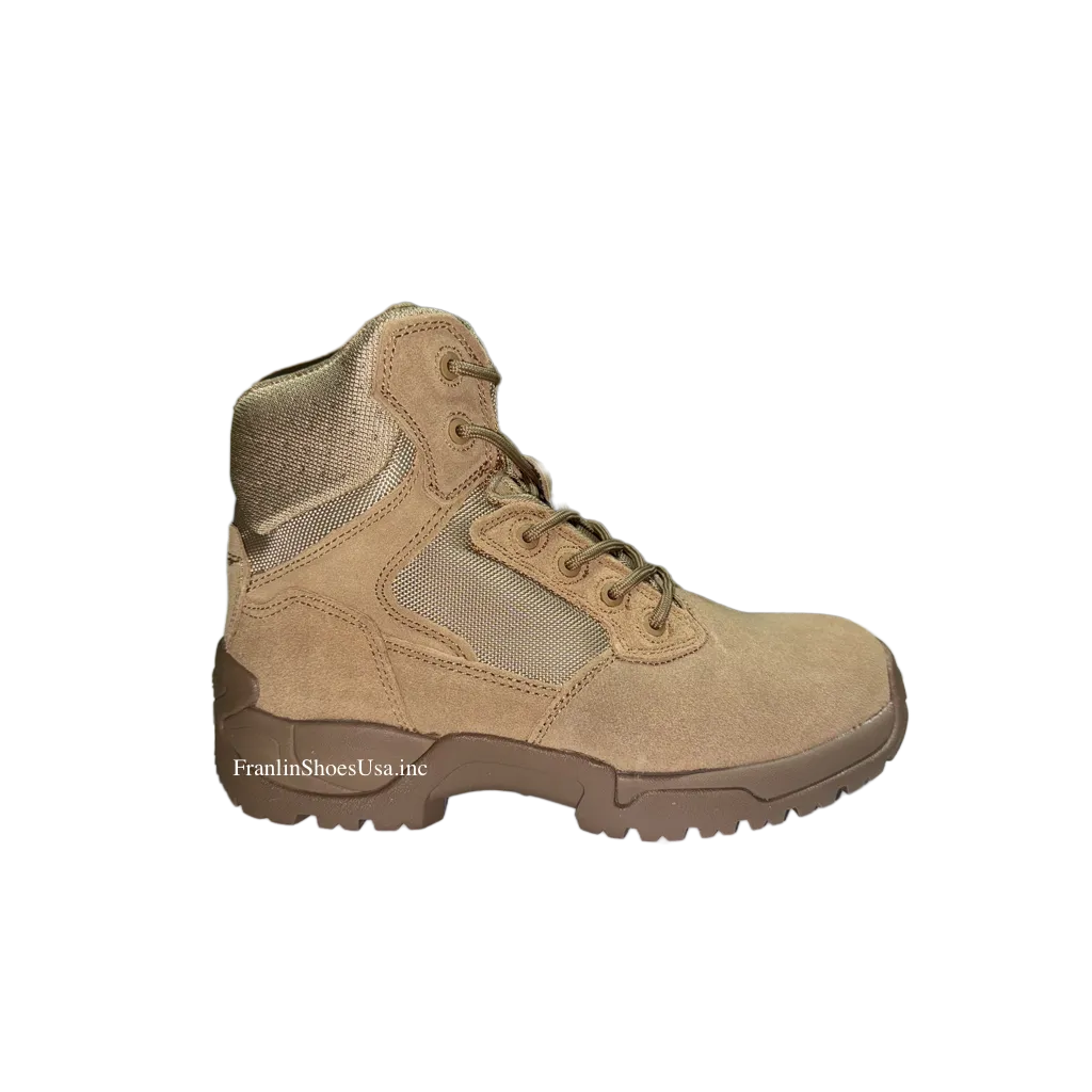 Men's Military Tactical Combat Ankle Hiking Boots with Ankle Protection