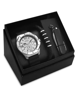Men's Republic Watch set - Pocket Knife and Bracelet
