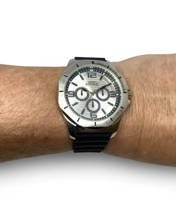 Men's Republic Watch set - Pocket Knife and Bracelet
