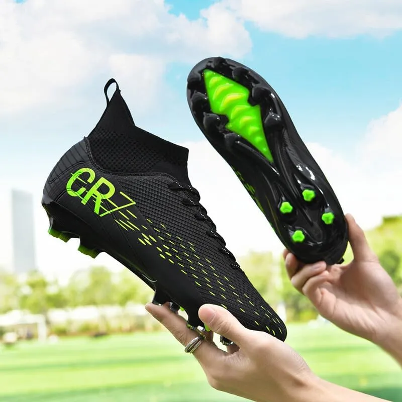 Men's Soccer Shoes Boys Students Grass Training Shoes Outdoor Football Shoes Unisex