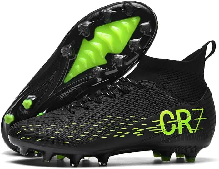 Men's Soccer Shoes Boys Students Grass Training Shoes Outdoor Football Shoes Unisex
