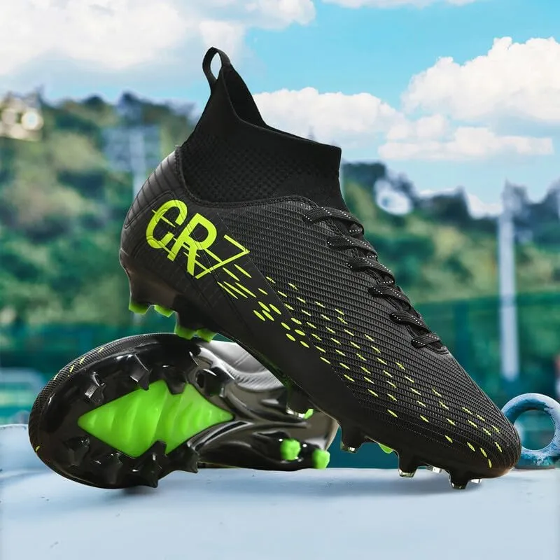 Men's Soccer Shoes Boys Students Grass Training Shoes Outdoor Football Shoes Unisex