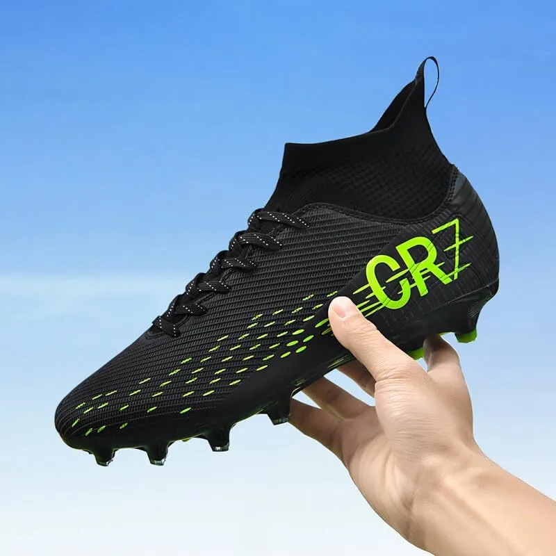 Men's Soccer Shoes Boys Students Grass Training Shoes Outdoor Football Shoes Unisex