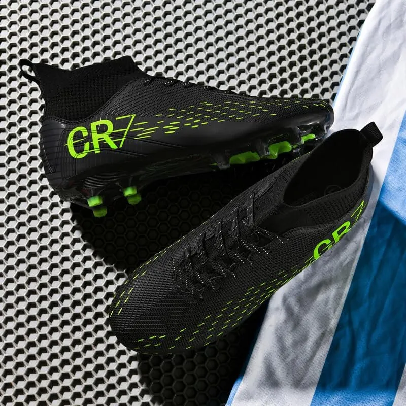 Men's Soccer Shoes Boys Students Grass Training Shoes Outdoor Football Shoes Unisex