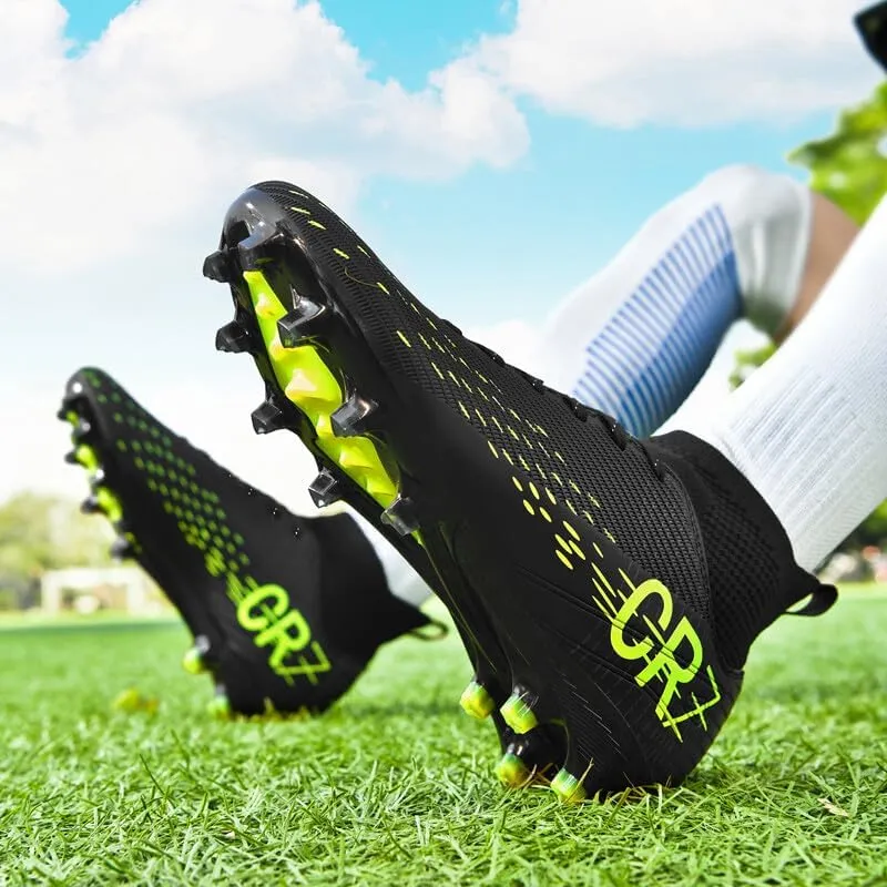 Men's Soccer Shoes Boys Students Grass Training Shoes Outdoor Football Shoes Unisex