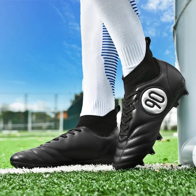 Men's Soccer Shoes Boys Students Grass Training Shoes Outdoor Football Shoes Unisex