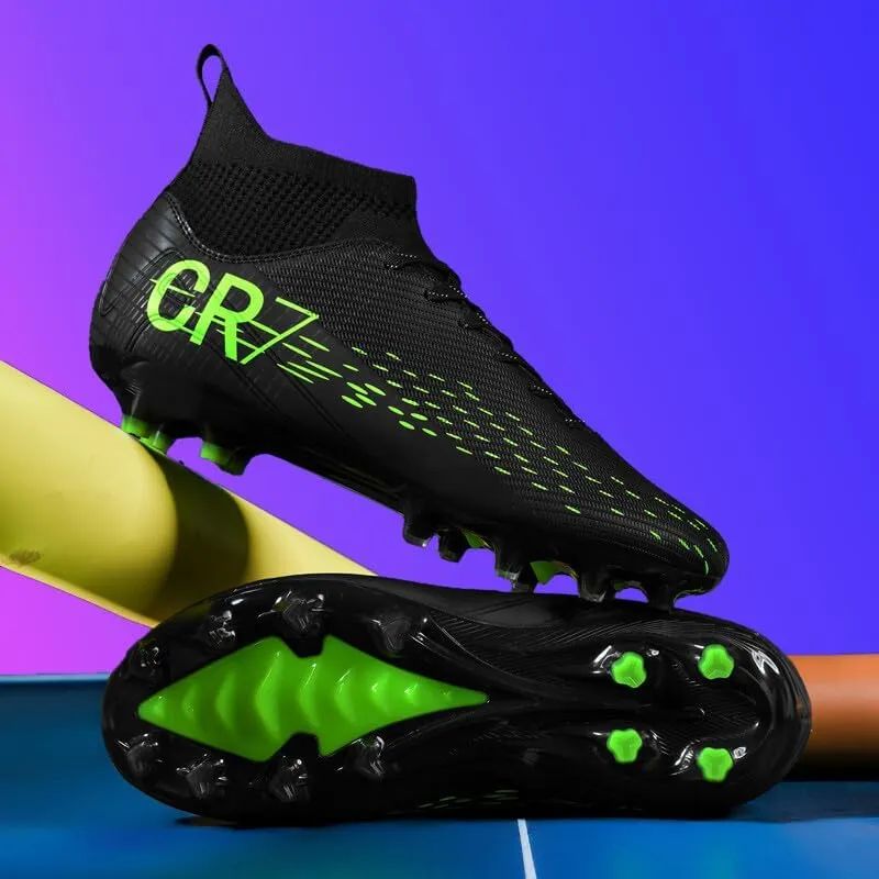 Men's Soccer Shoes Boys Students Grass Training Shoes Outdoor Football Shoes Unisex