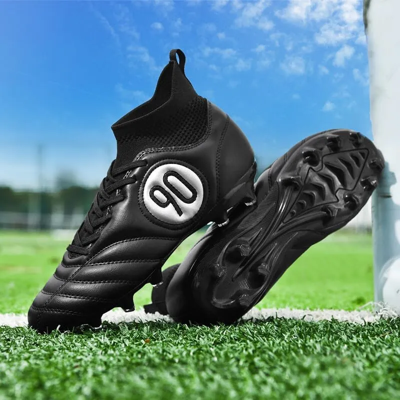 Men's Soccer Shoes Boys Students Grass Training Shoes Outdoor Football Shoes Unisex