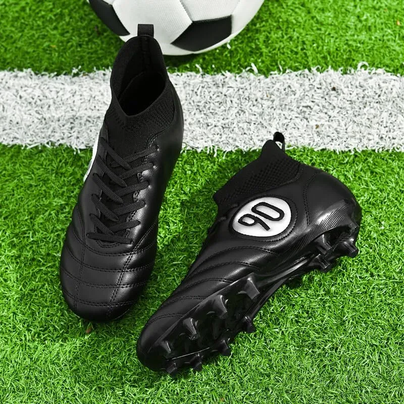 Men's Soccer Shoes Boys Students Grass Training Shoes Outdoor Football Shoes Unisex