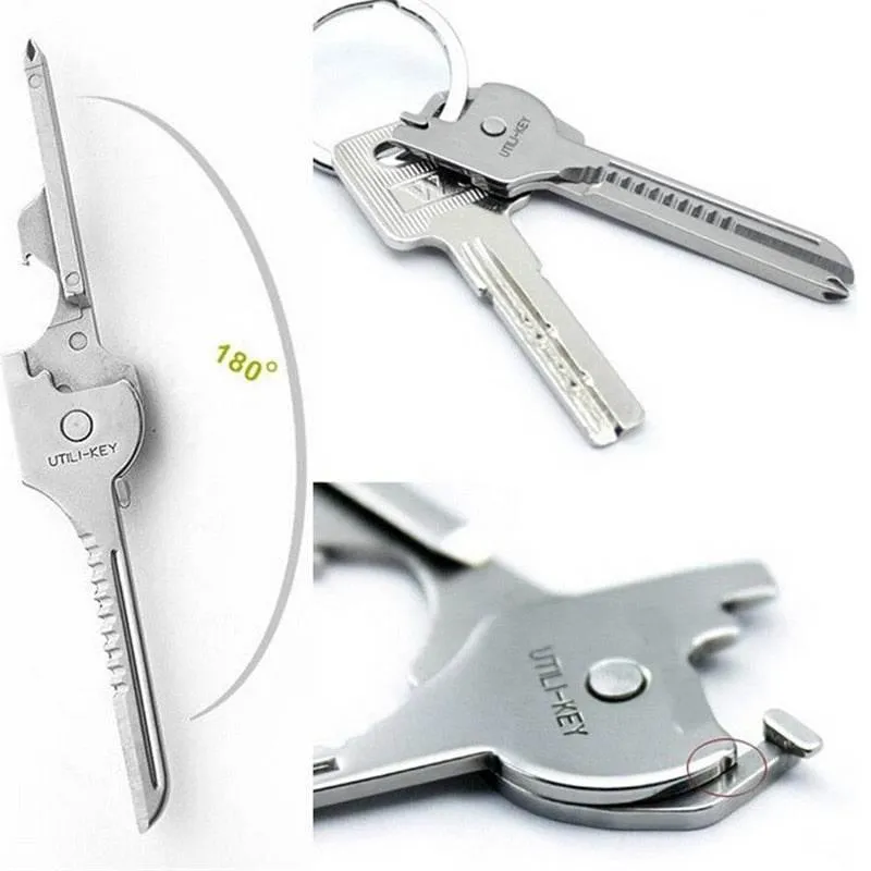 Mini Keychain Pocket Tool - All-in-One Multi-Function Gadget