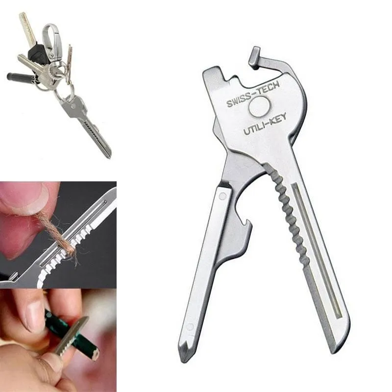 Mini Keychain Pocket Tool - All-in-One Multi-Function Gadget