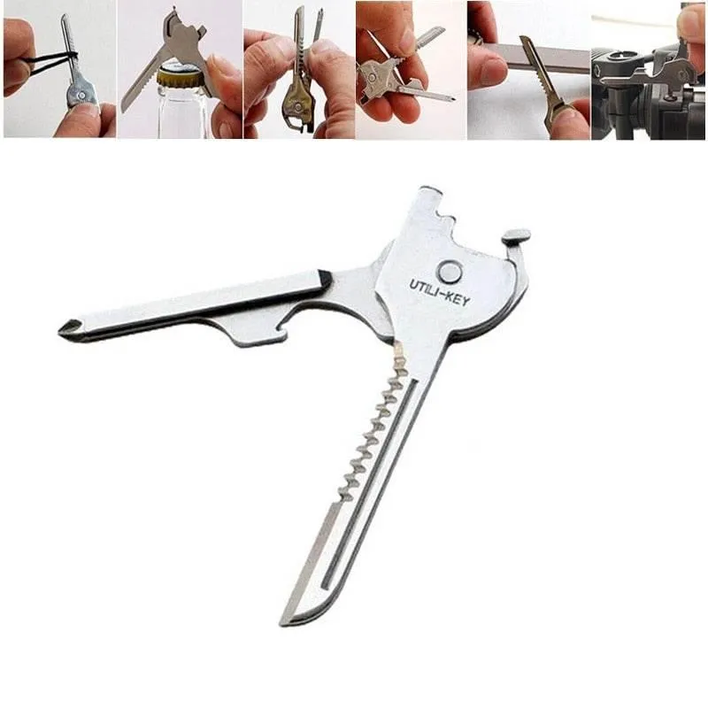 Mini Keychain Pocket Tool - All-in-One Multi-Function Gadget